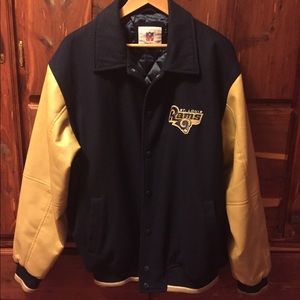 Men’s NFL Licensed St.Louis Rams Jacket Size Xl